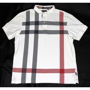 Barbour Blaine Men's Cotton Pique Regular Fit Polo Shirt, White, Size XL